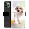 Custodia a Portafoglio Premium per iPhone 11 Pro - Cane