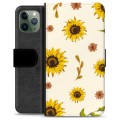 Custodia a Portafoglio Premium per iPhone 11 Pro - Girasole