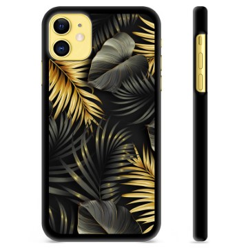 Cover protettiva per iPhone 11 - Foglie d\'oro