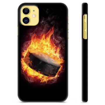 Cover protettiva per iPhone 11 - Hockey su ghiaccio