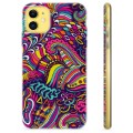 iPhone 11 Custodia TPU - Fiori Astratti