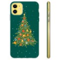 Custodia in TPU per iPhone 11 - Albero di Natale