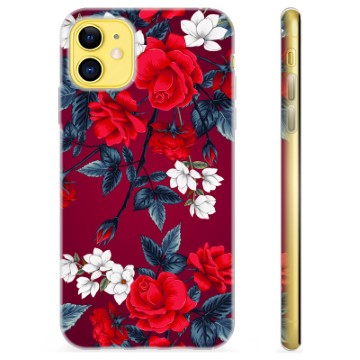 Custodia in TPU per iPhone 11 - Fiori vintage