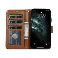Custodia a portafoglio 2 in 1 in stile vintage per iPhone 11 con coperchio rimovibile