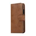 Custodia a portafoglio 2 in 1 in stile vintage per iPhone 11 con coperchio rimovibile
