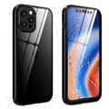 Cover Magnetica con Vetro Temperato per OnePlus 7T - Nera