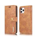 Custodia a Portafoglio Staccabile DG.Ming per iPhone 12/12 Pro - Marrone