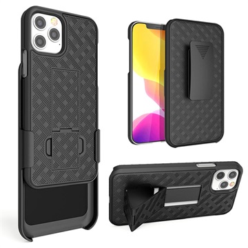 Custodia Ibrida con Clip da Cintura per iPhone 11 - Nera