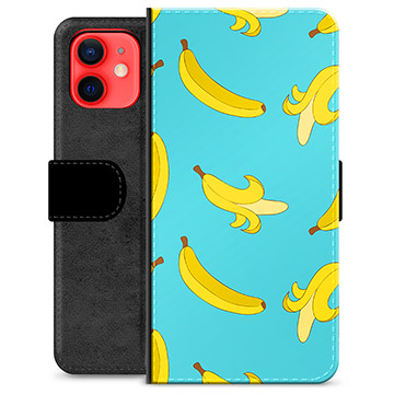 Custodia a Portafoglio Premium per iPhone 12 mini - Banana