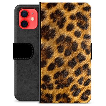 Custodia a Portafoglio Premium per iPhone 12 mini - Leopardo