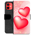 Custodia a Portafoglio Premium per iPhone 12 mini - Amore