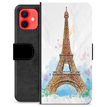 Custodia a Portafoglio Premium per iPhone 12 mini - Parigi