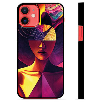 iPhone 12 mini Cover Protettiva - Ritratto Cubista