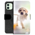 Custodia a Portafoglio Premium per iPhone 12 - Cane