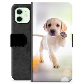 Custodia a Portafoglio Premium per iPhone 12 - Cane