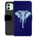Custodia a Portafoglio Premium per iPhone 12 - Elefante