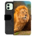 Custodia a Portafoglio Premium per iPhone 12 - Leone