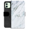 Custodia a Portafoglio Premium per iPhone 12 - Marmo