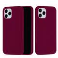 Custodia Silicone Liquido per iPhone 12 Pro Max - Viola scuro