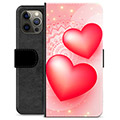 Custodia a Portafoglio Premium per iPhone 12 Pro Max - Amore