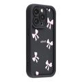 Custodia antiurto in TPU per iPhone 12 Pro Max con bordi rialzati - Nera / Arco