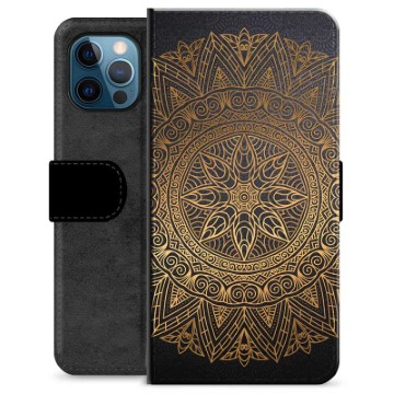 Custodia a Portafoglio Premium per iPhone 12 Pro - Mandala