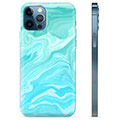 Custodia in TPU per iPhone 12 Pro - Marmo blu