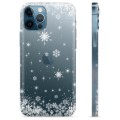 Custodia in TPU per iPhone 12 Pro - Fiocchi di neve