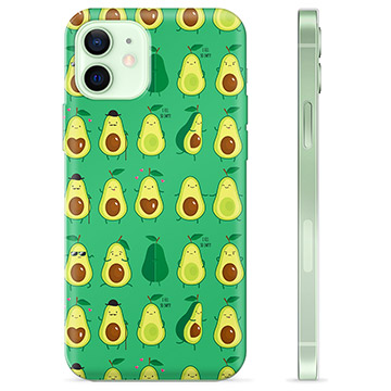 Custodia in TPU per iPhone 12 - Motivo Avocado