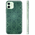 iPhone 12 Custodia TPU - Mandala Verde