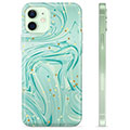 Custodia in TPU per iPhone 12 - Verde Menta