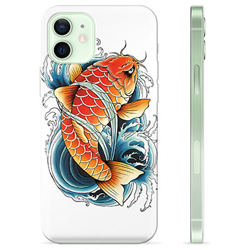 iPhone 12 Custodia TPU - Pesce Koi