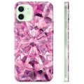 iPhone 12 Custodia TPU - Cristallo rosa