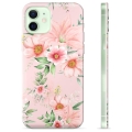 iPhone 12 Custodia TPU - Fiori ad Acquerello