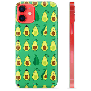 Custodia in TPU per iPhone 12 mini - Motivo Avocado