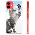 Custodia in TPU per iPhone 12 mini - Cat