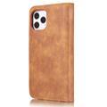 Custodia a Portafoglio Staccabile DG.Ming per iPhone 13 - Marrone