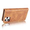 Custodia a Portafoglio Staccabile DG.Ming per iPhone 13 - Marrone