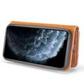 Custodia a Portafoglio Staccabile DG.Ming per iPhone 13 - Marrone