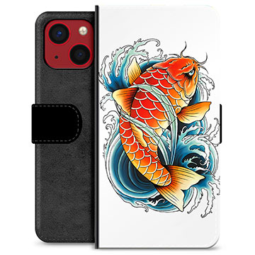 iPhone 13 Mini Custodia Portafoglio - Pesce Koi