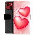 Custodia a Portafoglio Premium Mini per iPhone 13 - Amore