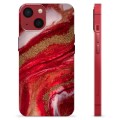 iPhone 13 Mini Custodia TPU - Rubino Dorato