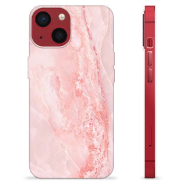 iPhone 13 Mini Custodia TPU - Marmo Rosa