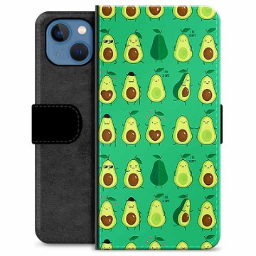 Custodia a Portafoglio Premium per iPhone 13 - Motivo Avocado