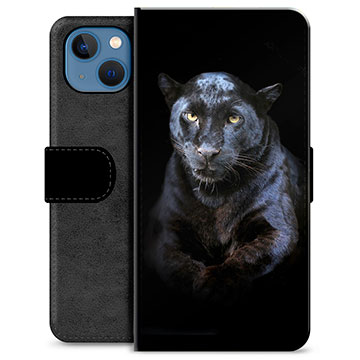 iPhone 13 Custodia Portafoglio - Pantera Nera