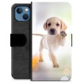 Custodia a Portafoglio Premium per iPhone 13 - Cane