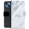 Custodia a Portafoglio Premium per iPhone 13 - Marmo