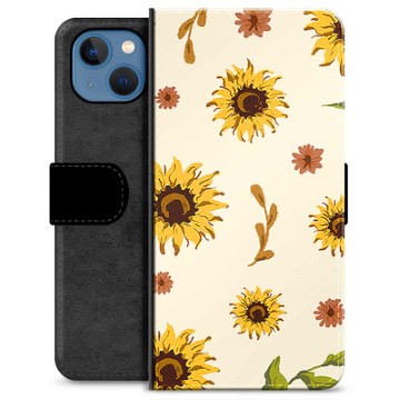 Custodia a Portafoglio Premium per iPhone 13 - Girasole