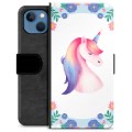 Custodia a Portafoglio Premium per iPhone 13 - Unicorno