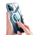 Custodia Ibrida per iPhone 13 Pro - compatibile con MagSafe - Trasparente